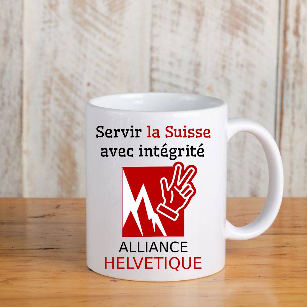 Mug - Servir la Suisse avec intégrité