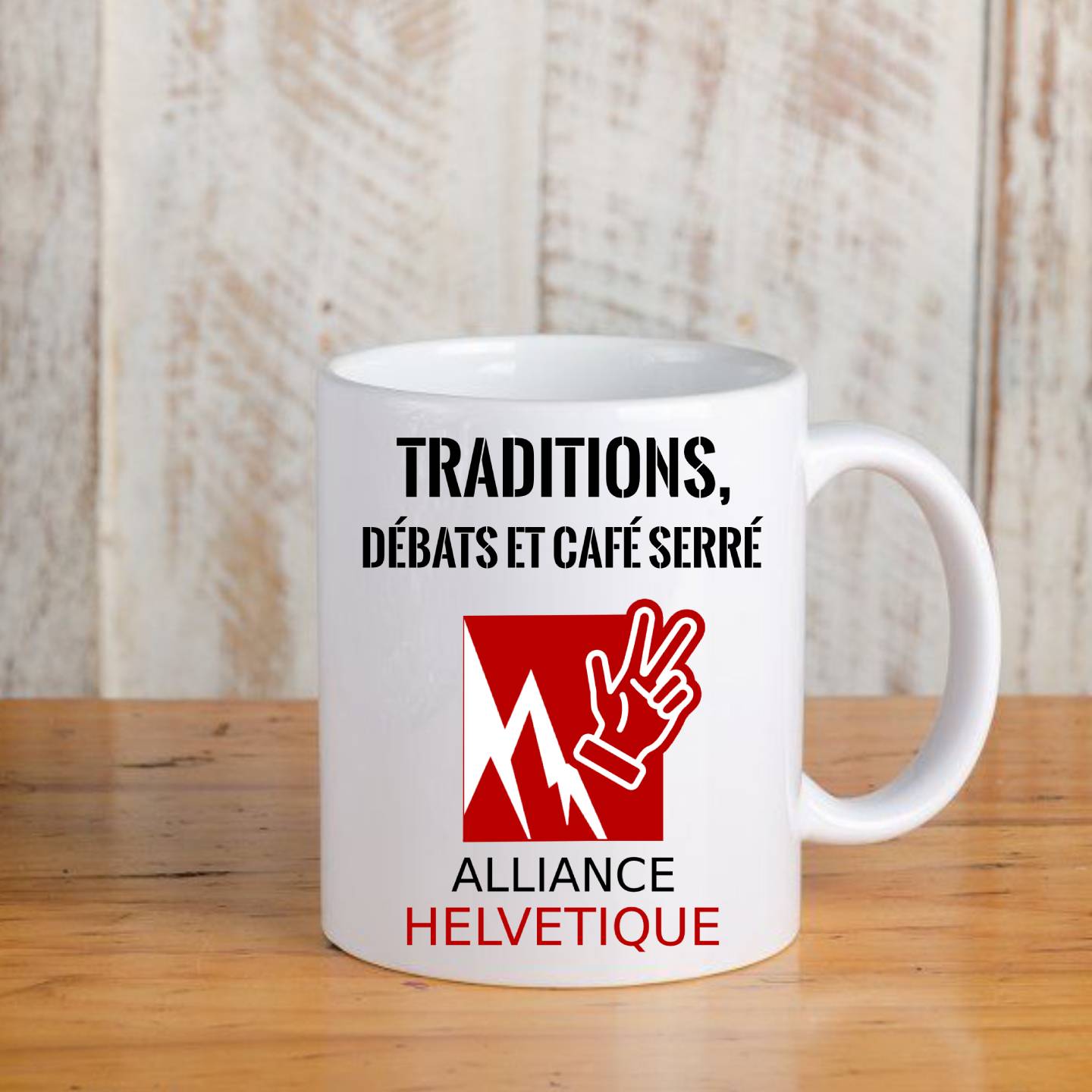 Mug - Tradition, débats et café serré